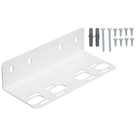 Suporte Aço Duplo - Branco